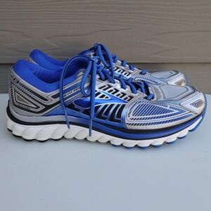 Brooks Glycerin 13 Running Shoes Men’s 10.5 Blue Silver NEW